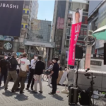 「大阪都構想」に反対するれいわの街頭演説を大阪市南警察署が妨害